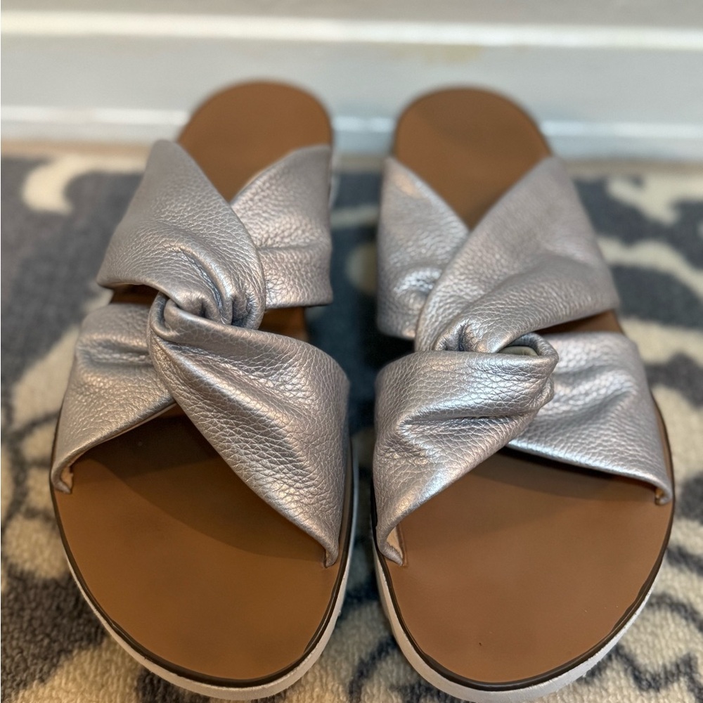 Paul Green Alicia Knotted Wedge Women's Slide Sandals